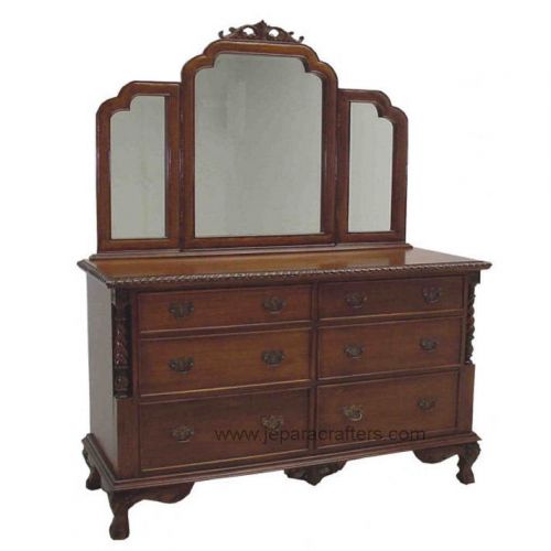Victorian Dressing Table 6 Drawers MH-DM002